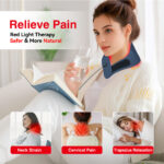 Portable Red Light Therapy Neck Wrap for Pain Relief