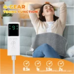 Heated Wellness Pad for Back and Menstrual Discomfort Relief