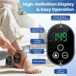 Heated Ankle Massager with 3 Heat & Vibration Modes