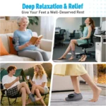Heated Vibration Ankle Massager USB Rechargeable - Image 4