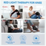 SR-KC05 Red Light Knee Support with Vibration Massage - Image 4