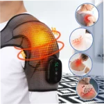 Wireless Heating Massage Shoulder Wrap with Digital Control - Image 3