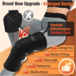 Heated Knee Support with Massage Motors and Smart Control - Image 6