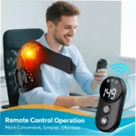 Remote Heated Vibration Massage Shoulder Wrap - Image 4