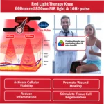 SR-KC05 Red Light Knee Support with Vibration Massage - Image 5