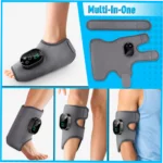 Heated Vibration Ankle Support for Recovery and Relief