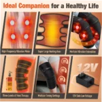 Heated Knee Support with Massage Motors and Smart Control - Image 5