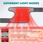 Red & Infrared Therapy Knee Wrap with Heat - Image 3