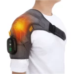 Wireless Heated Shoulder Massager with Heat Therapy