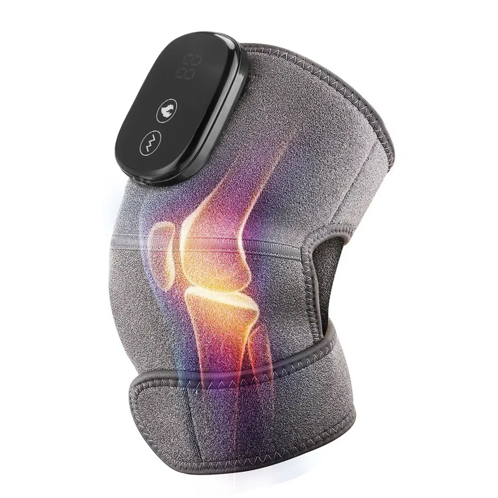 Wireless Knee Massager with Heat and Vibration