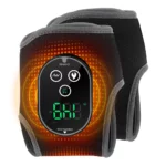 Dual Ankle Massager with Heat Vibration Therapy