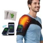 Smart Graphene Heating Shoulder Massager with App