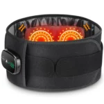 Red Light Heating Massage Belt with Back Support