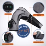 Wireless Heating Massage Shoulder Wrap with Digital Control - Image 4